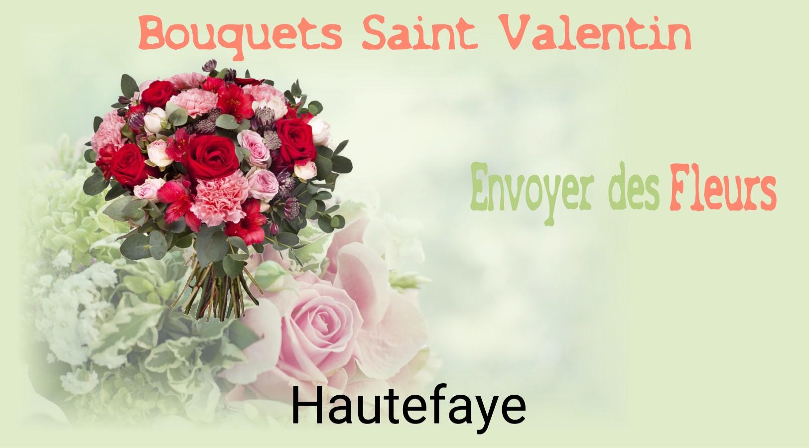 Roses de Saint-Valentin livrées à Hautefaye
